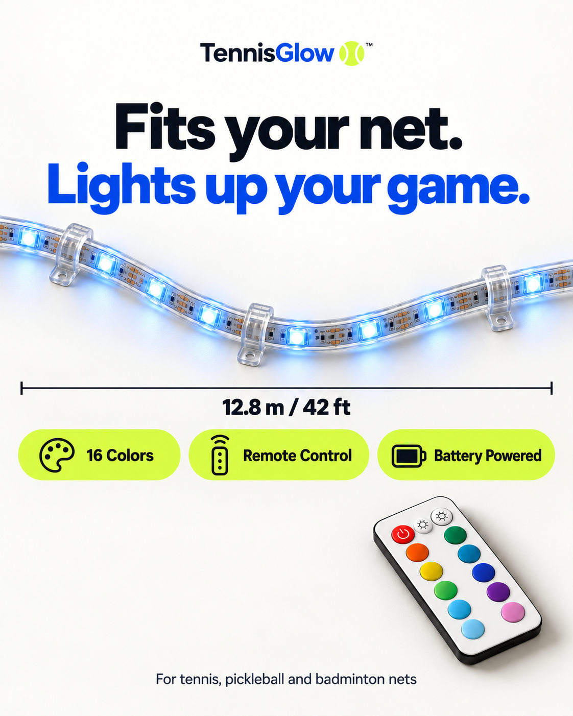 Filet LED TennisGlow